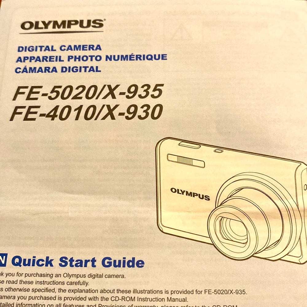 Gifted.  Olympus Digital Camera with all that came with it. Original cost $150. - Picture 6 of 9